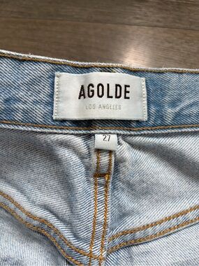 AGOLDE MOM JEANS SIZE 27